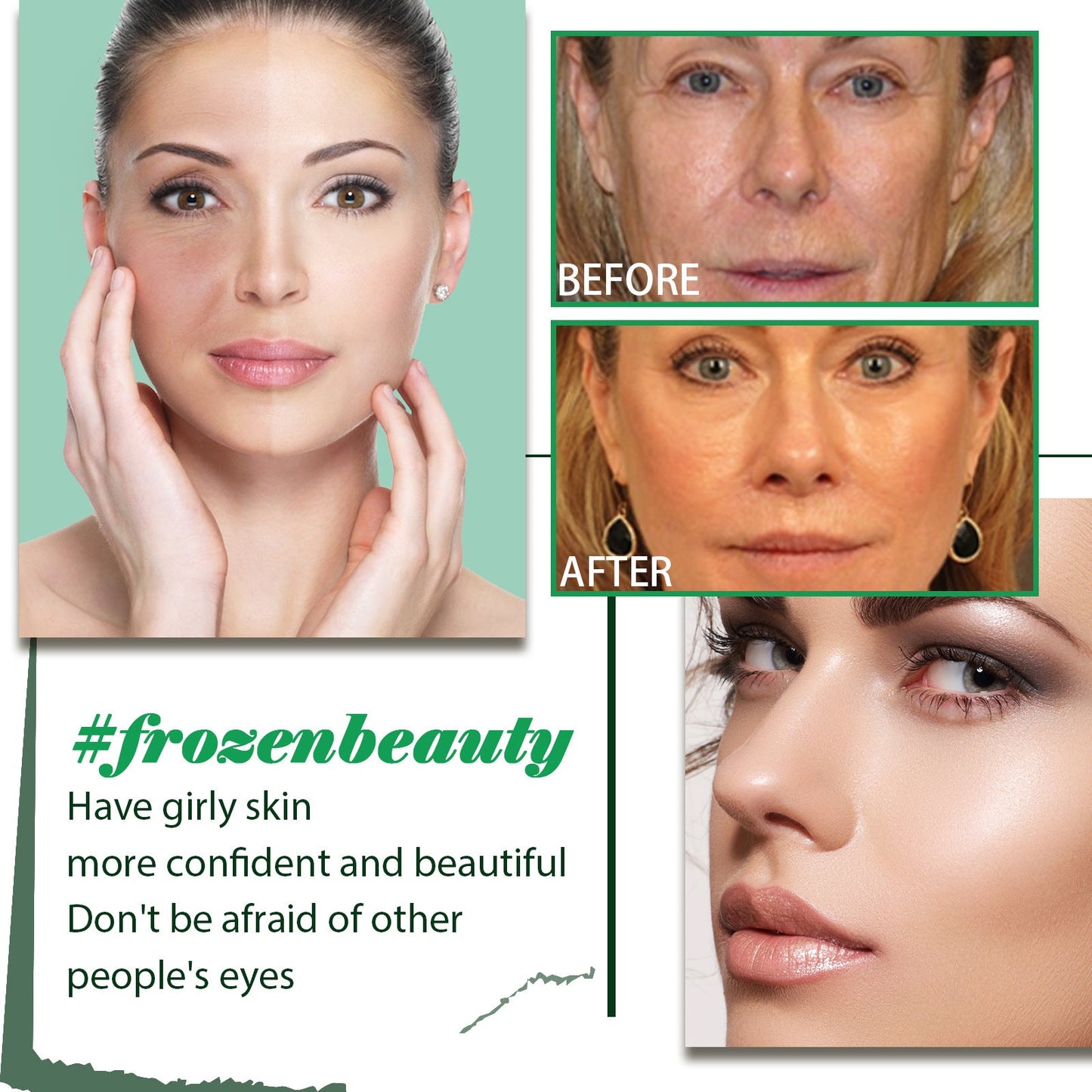 Hydrating Firming Reducing Fine Lines French Contour Facial Skin The